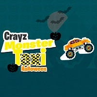Verrücktes Monstertaxi Halloween
